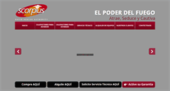 Desktop Screenshot of gruposcorpius.com