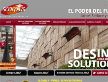 Tablet Screenshot of gruposcorpius.com